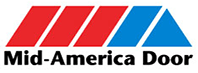 Mid-America Door garage door brand logo