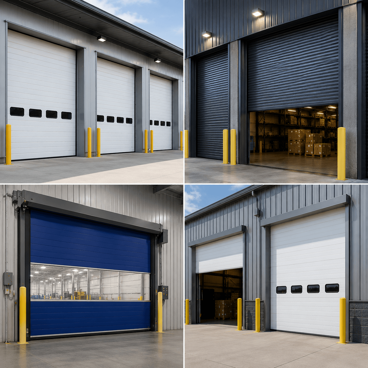 Commercial Garage Door Types by University Park TX Garage Doors