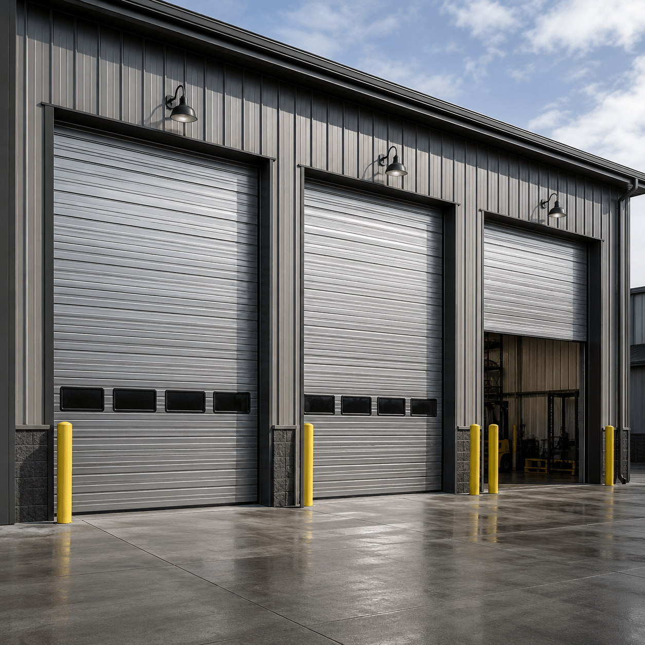 Commercial Metal Garage Doors by University Park TX Garage Doors