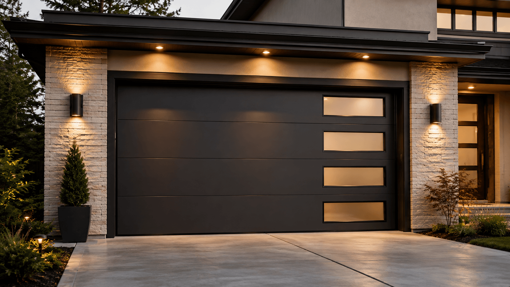 Modern University Park TX Garage Doors