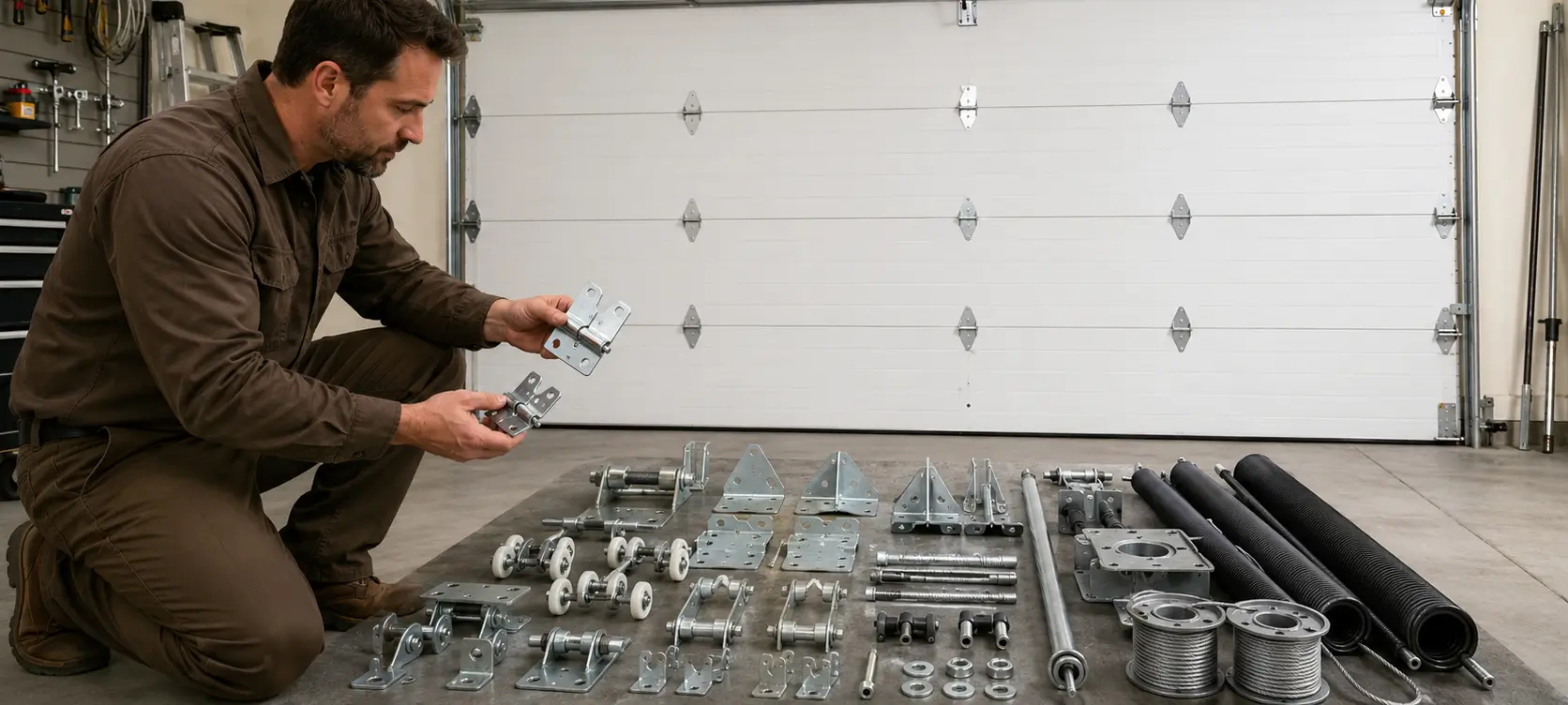 Garage Door Hardware Compatibility Inspection by University Park TX Garage Doors