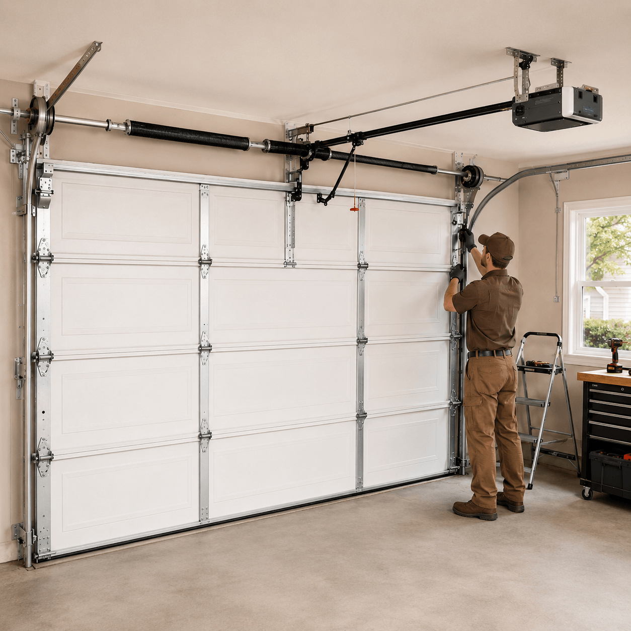 Garage Door Components Inspection by University Park TX Garage Doors